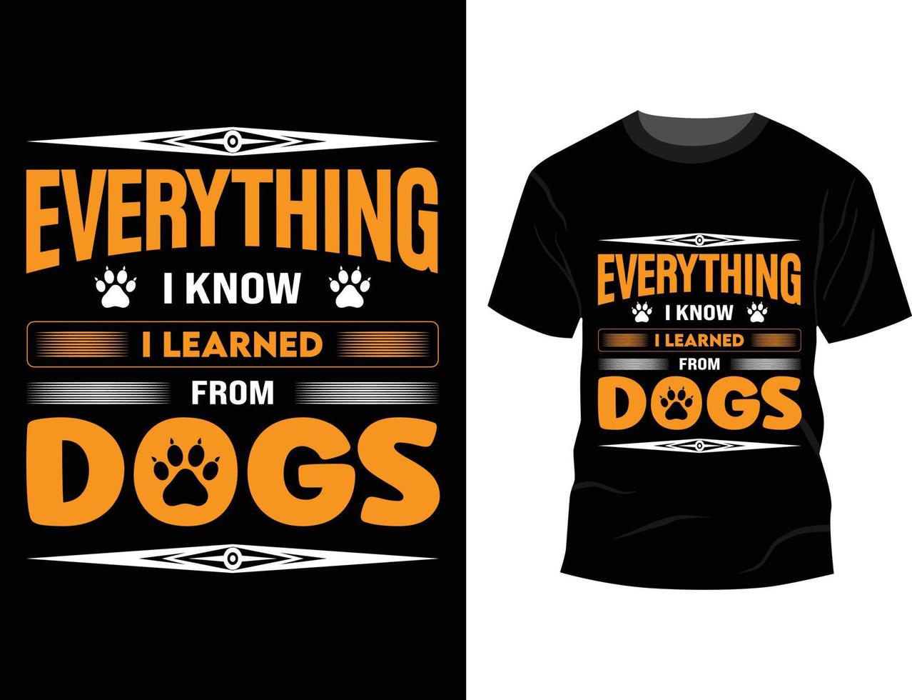 DogT shirt design vector