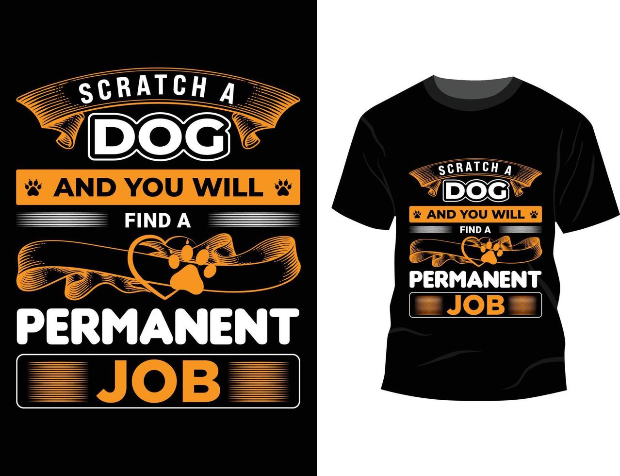 DogT shirt design vector