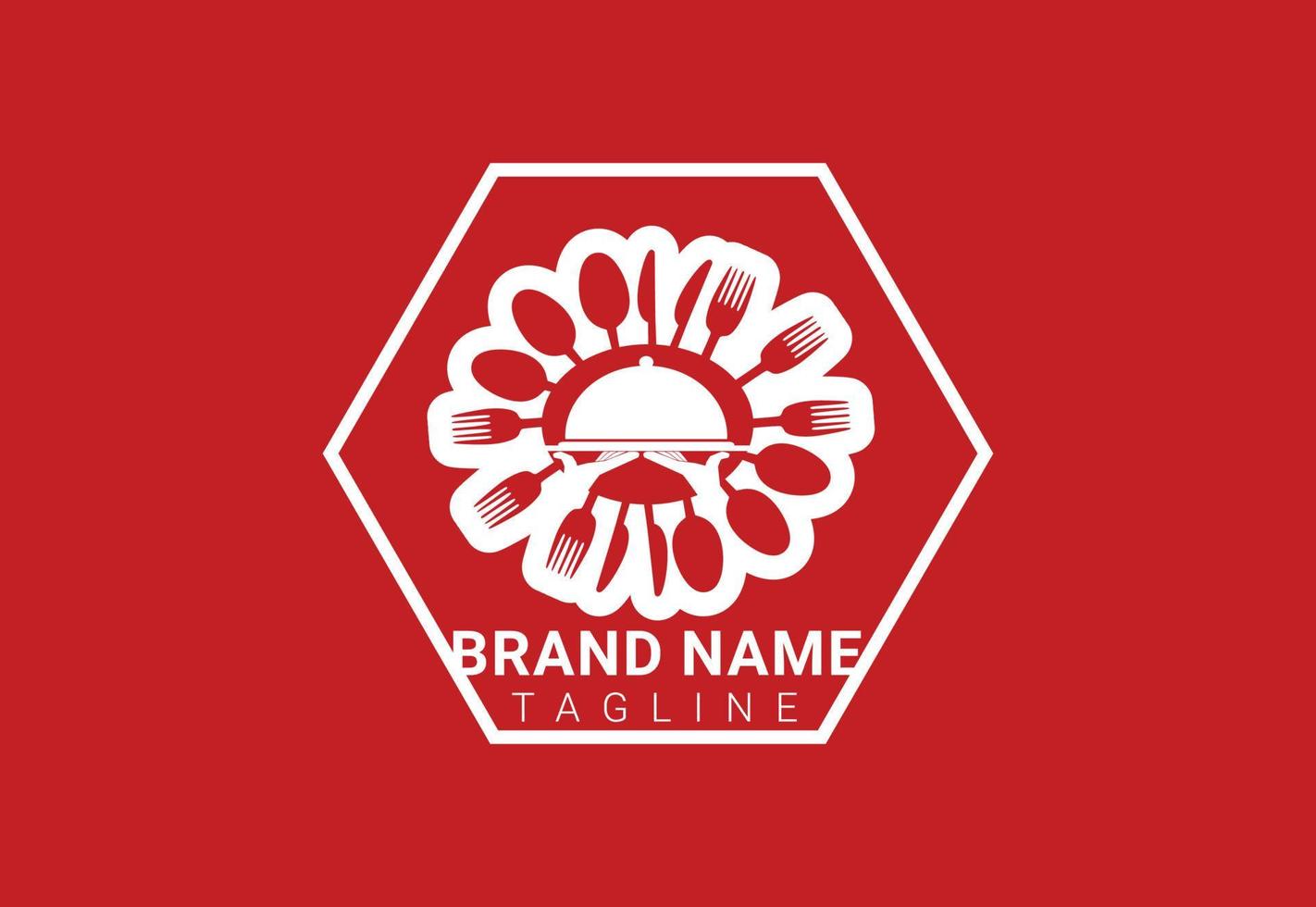 plantilla de diseño de logotipo e icono de restaurante nuevo vector