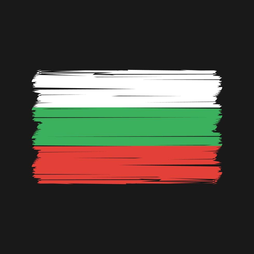 Bulgaria Flag Vector. National Flag Vector