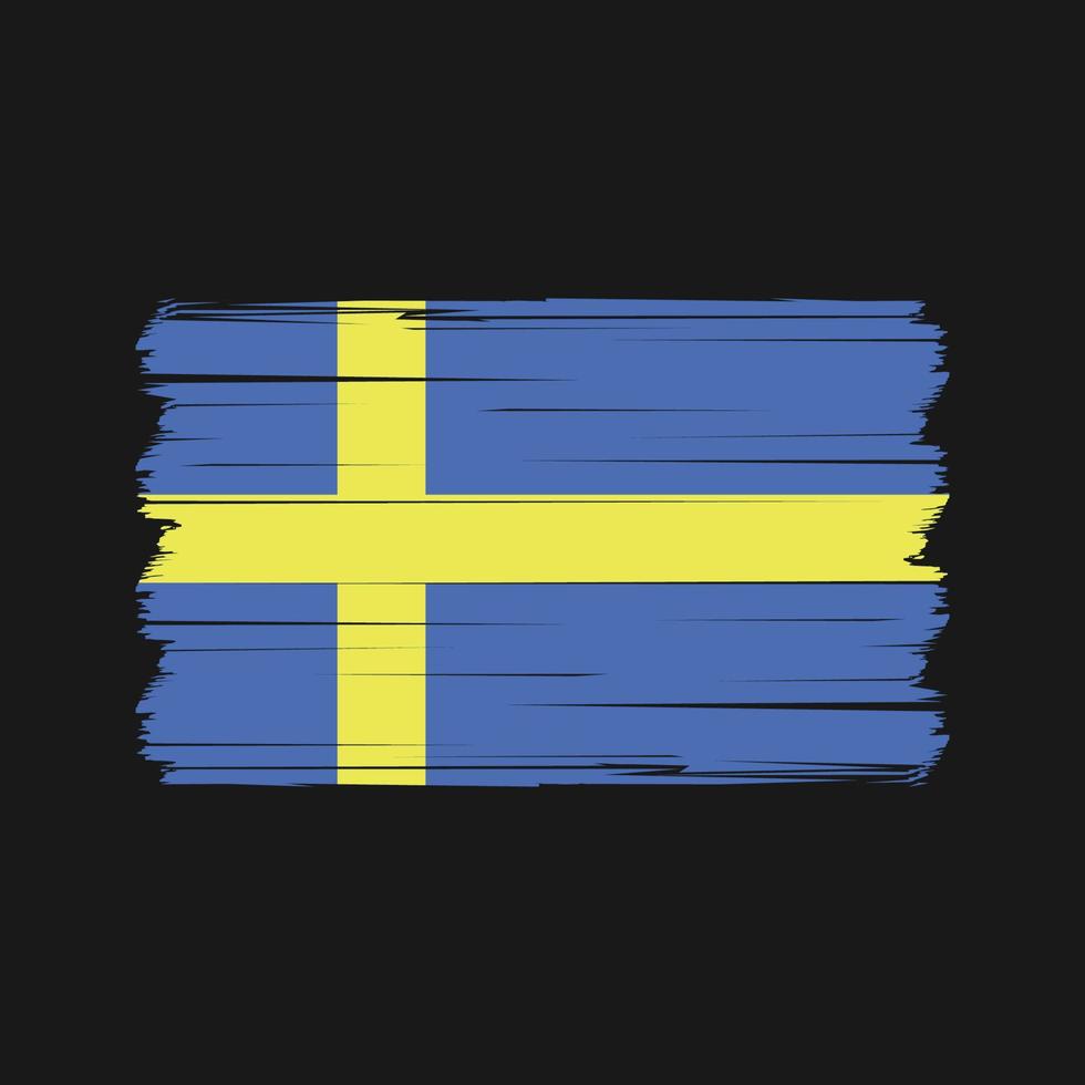 Sweden Flag Vector. National Flag vector