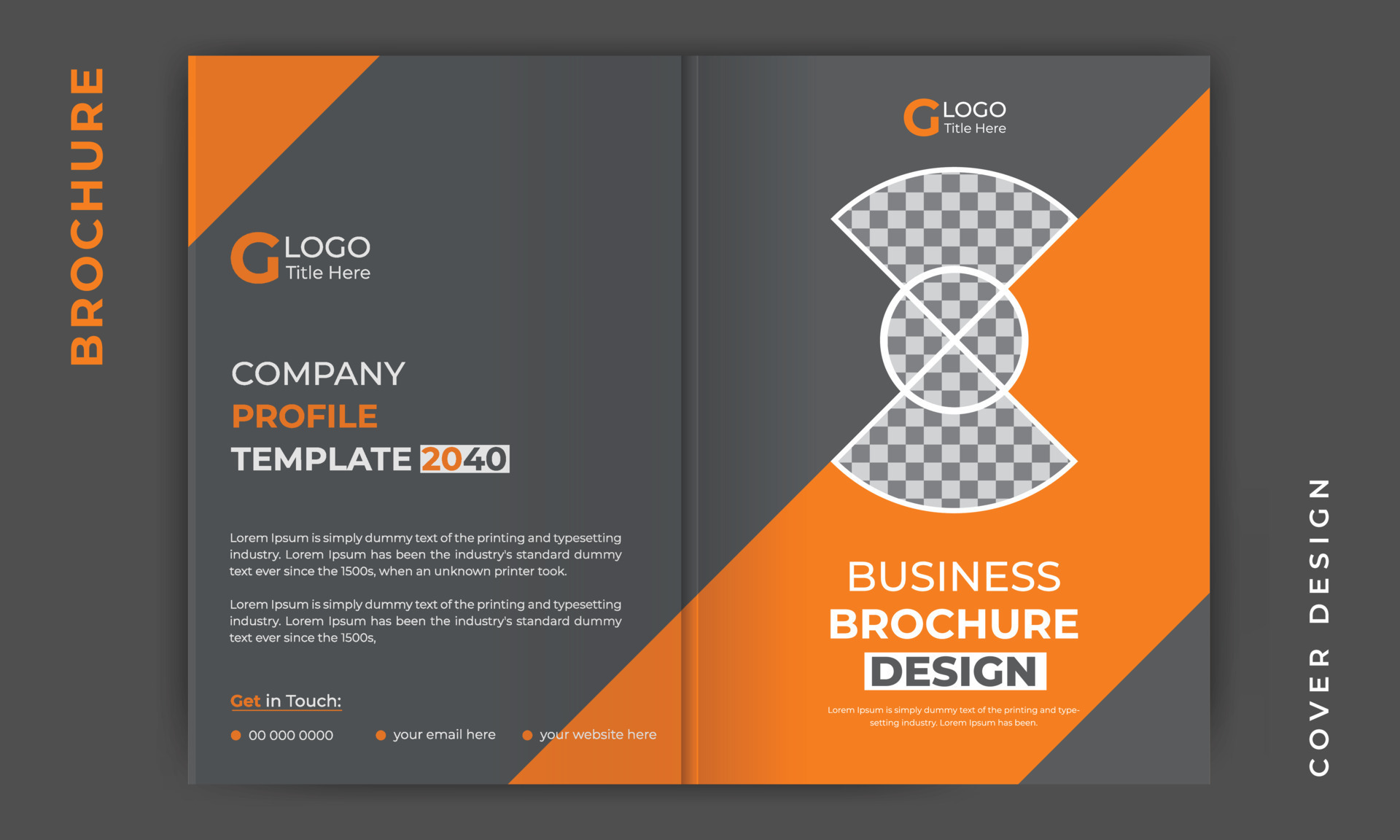 Brochure Cover Design Or Company Profile Cover Template Layout Design brochure-cover-design-or-company-profile-cover-template-layout-design