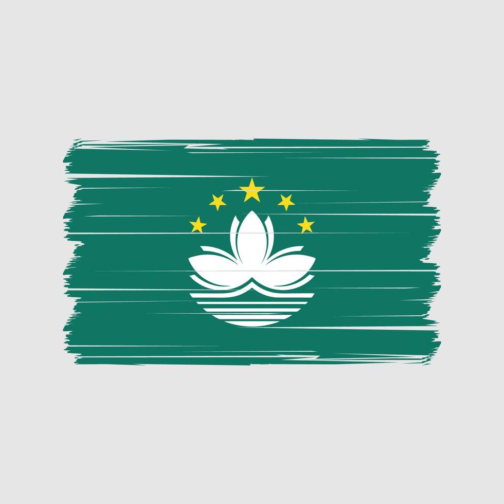 Macau Flag Vector. National Flag Vector