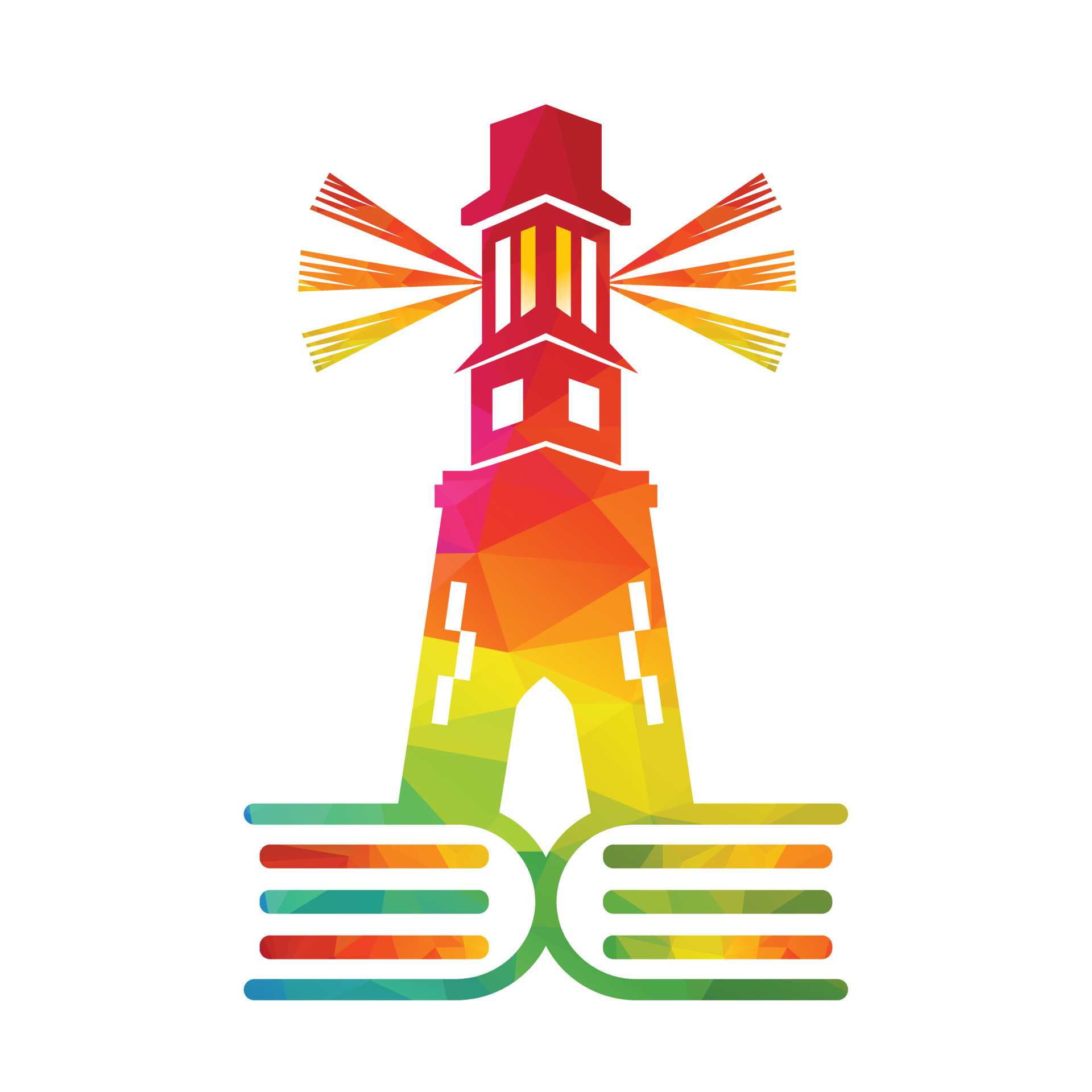 Lighthouse book vector logo design. Historic book concept design. 11481907 Vector Art at Vecteezy