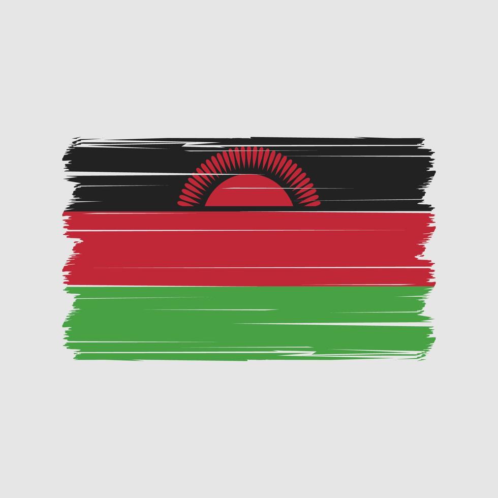 Malawi Flag Vector. National Flag Vector