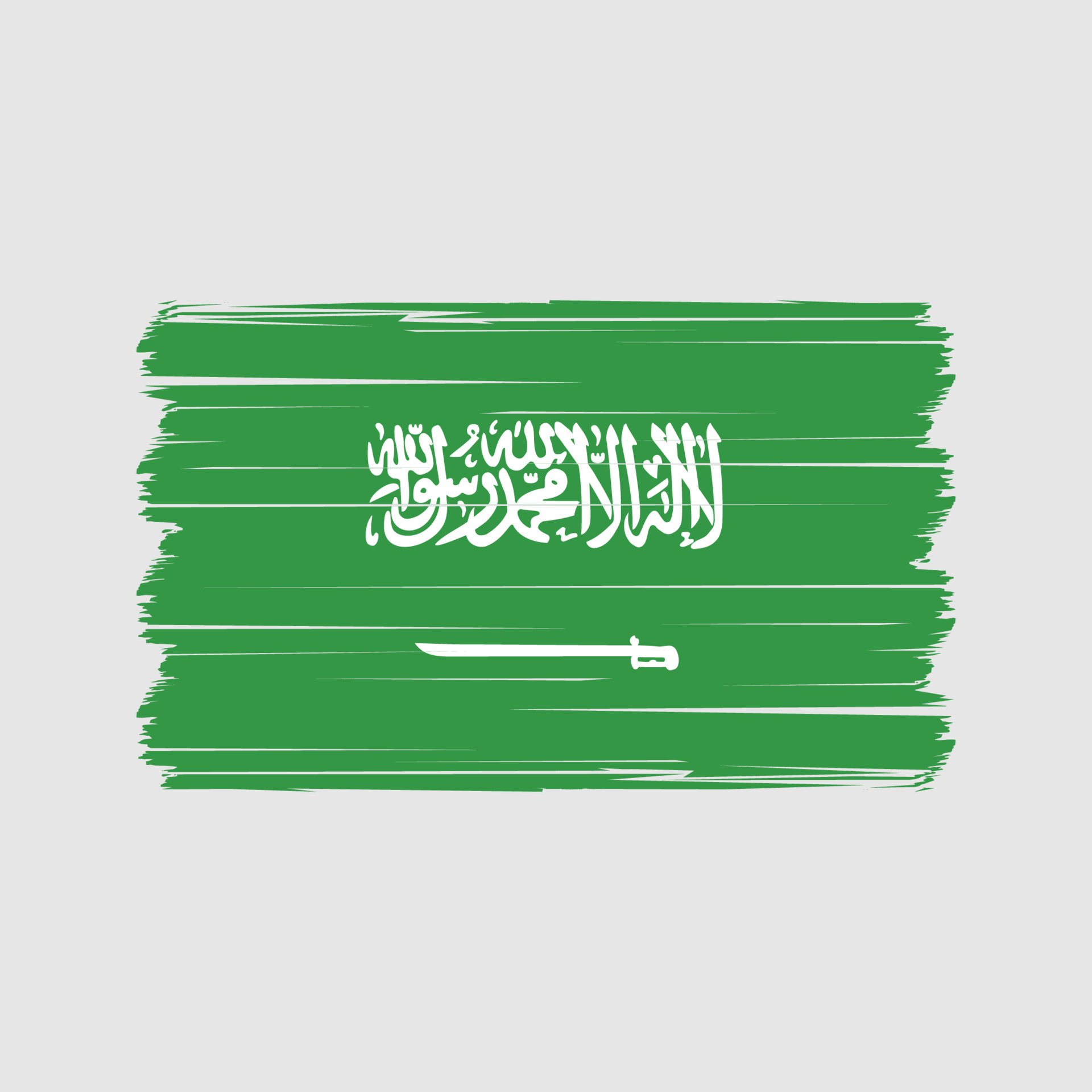 Saudi Arabia Flag Vector. National Flag Vector 11482056 Vector Art at ...