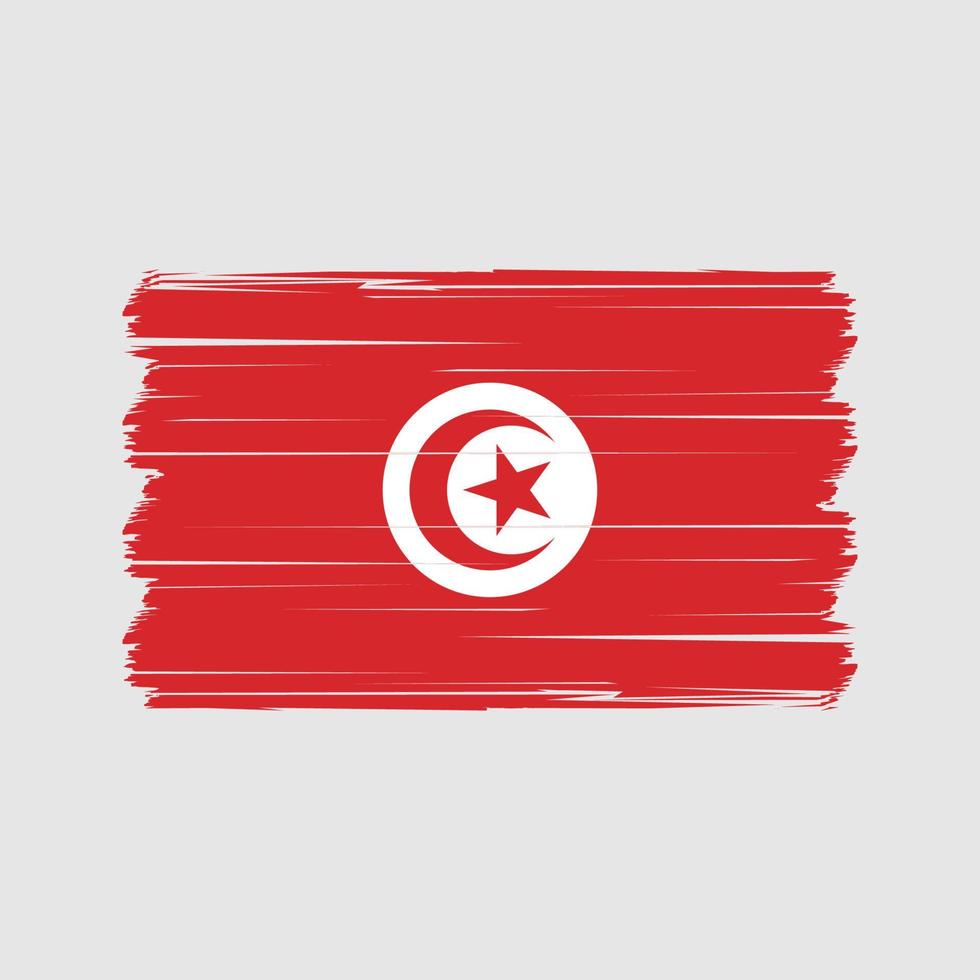Tunisia Flag Vector. National Flag Vector