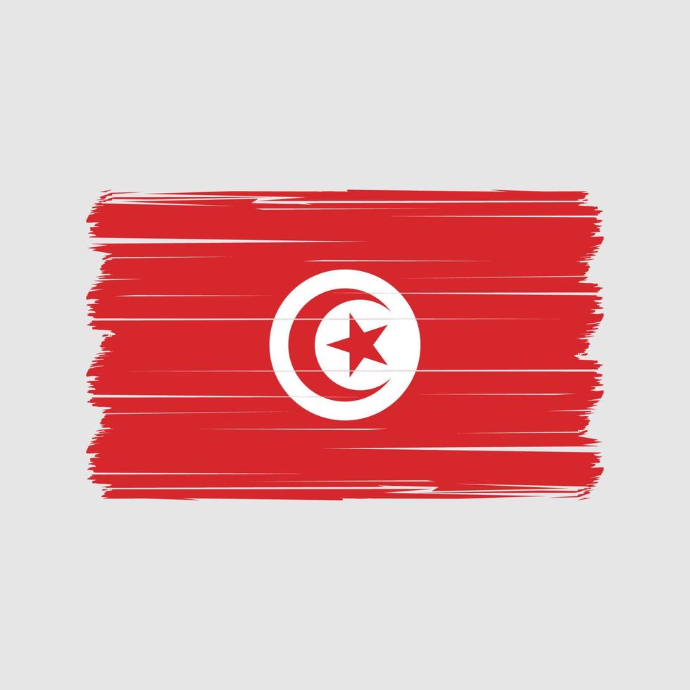 Tunisia Flag Vector. National Flag Vector