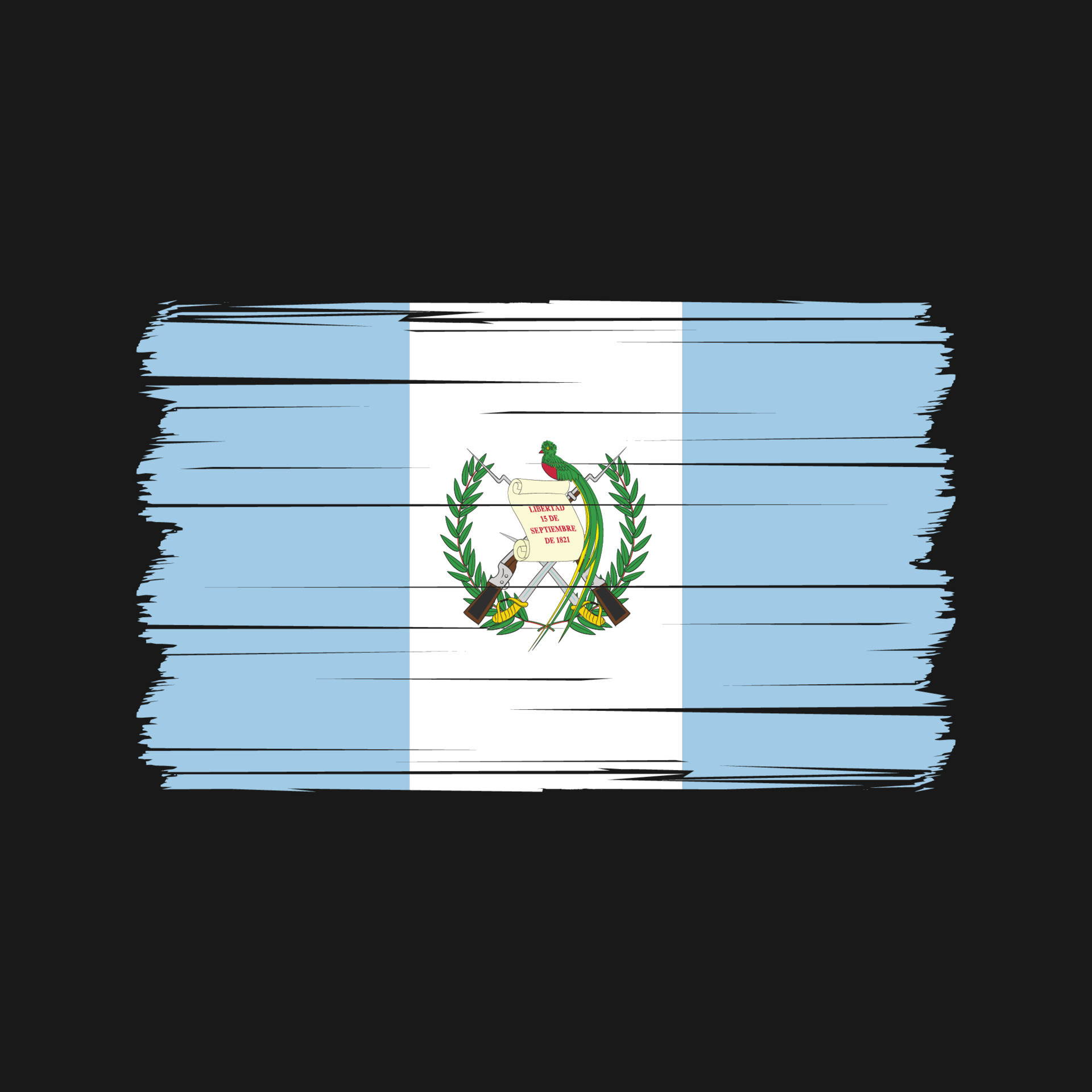 vector de la bandera de guatemala. bandera nacional Vectores 11482204