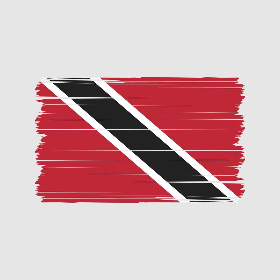 vector de bandera de trinidad y tobago. bandera nacional Vectores