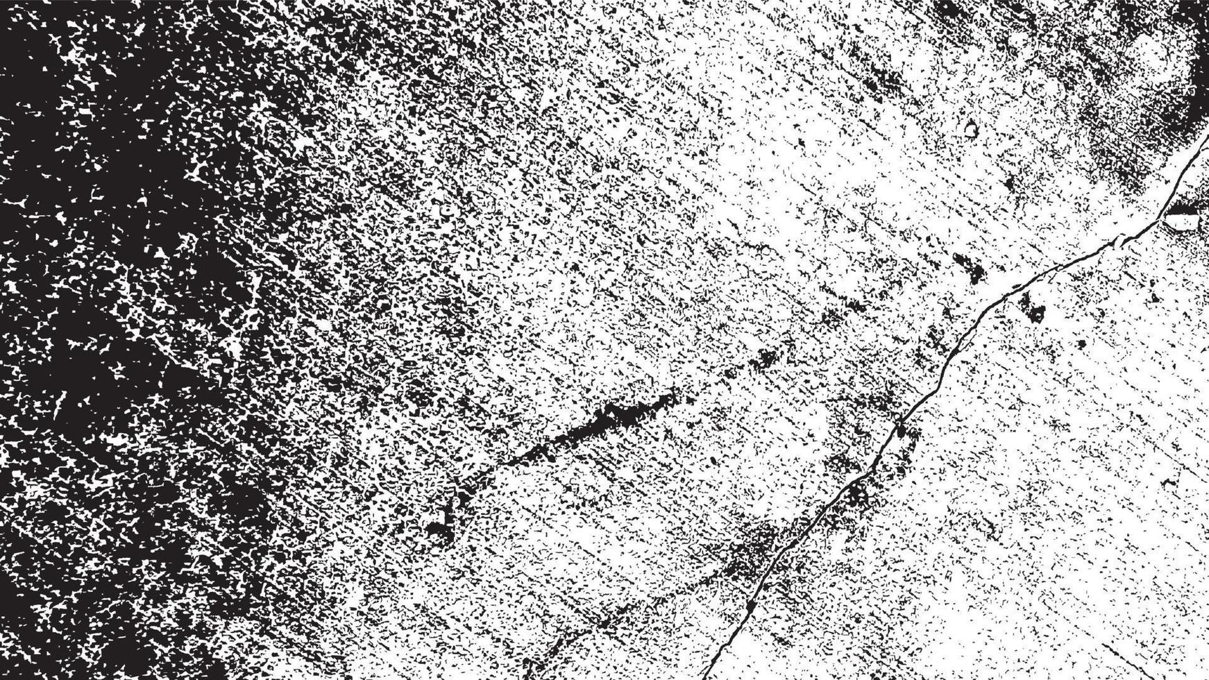 Vector Distressed Dirt Overlay, Retro distressed grunge texture, Grunge background black and white. Texture of chips, cracks, scratches, scuffs, dust, dirt. Old vintage vector pattern.