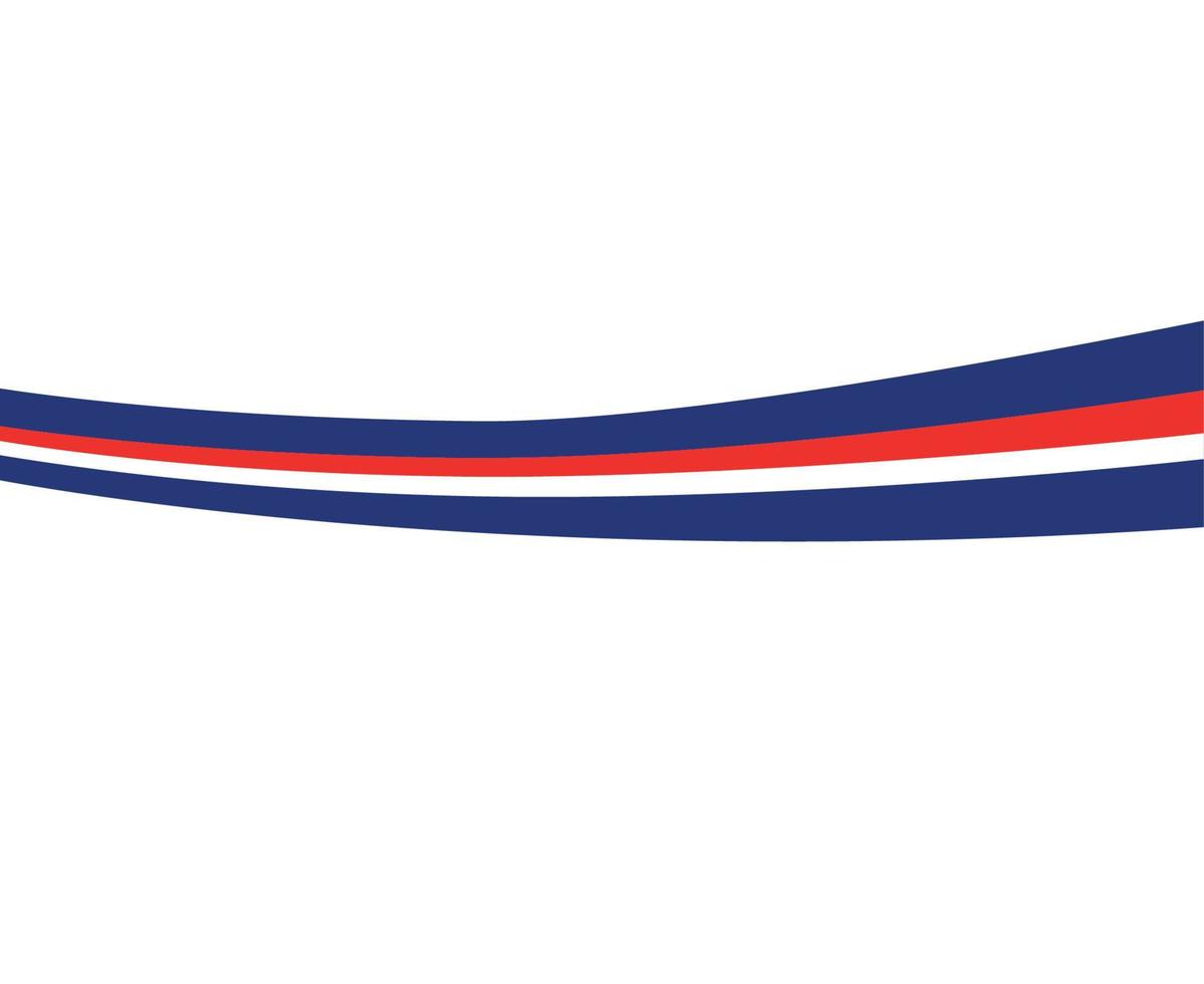 British United Kingdom Flag National Europe Ribbon Emblem Vector Illustration Abstract Design Element