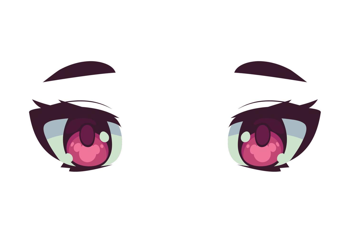 anime female eyes 11482876 Vector Art at Vecteezy