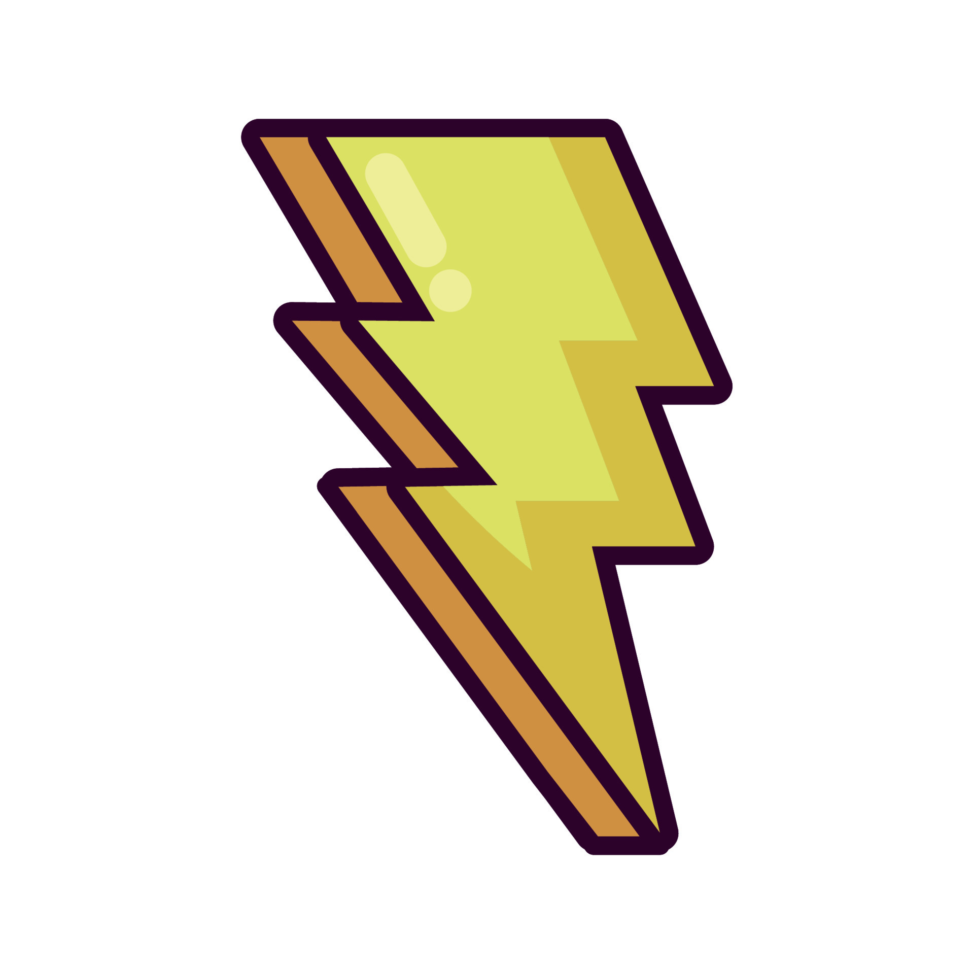 lightning 90s modern style 11483967 Vector Art at Vecteezy