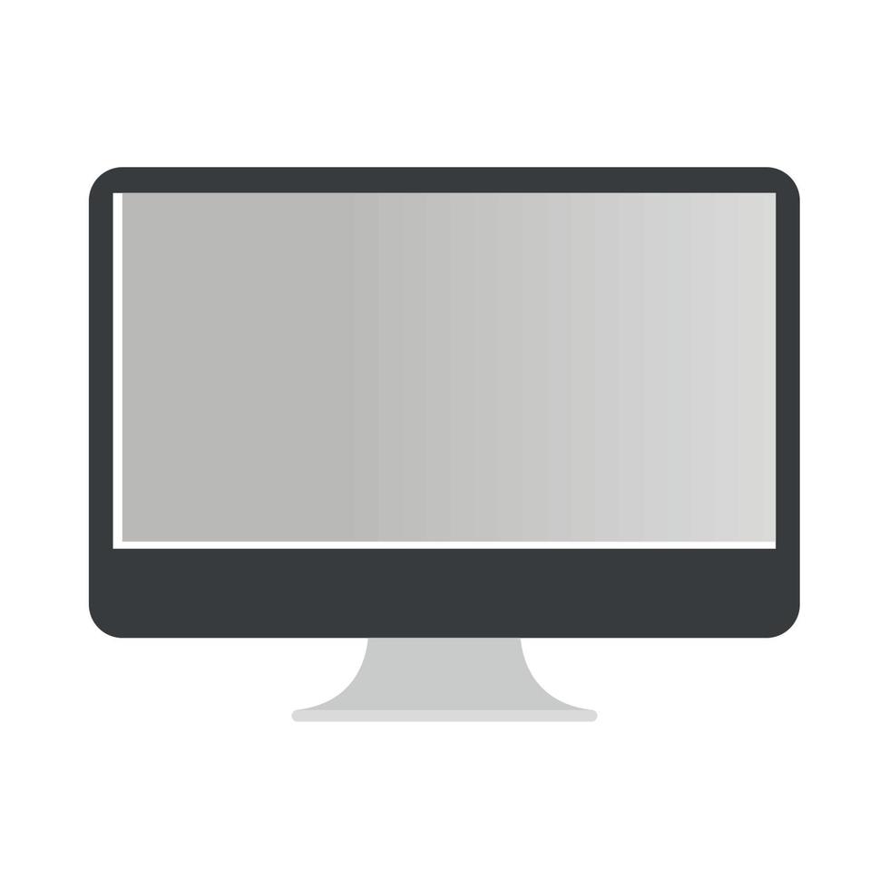 mockup computer screen vector