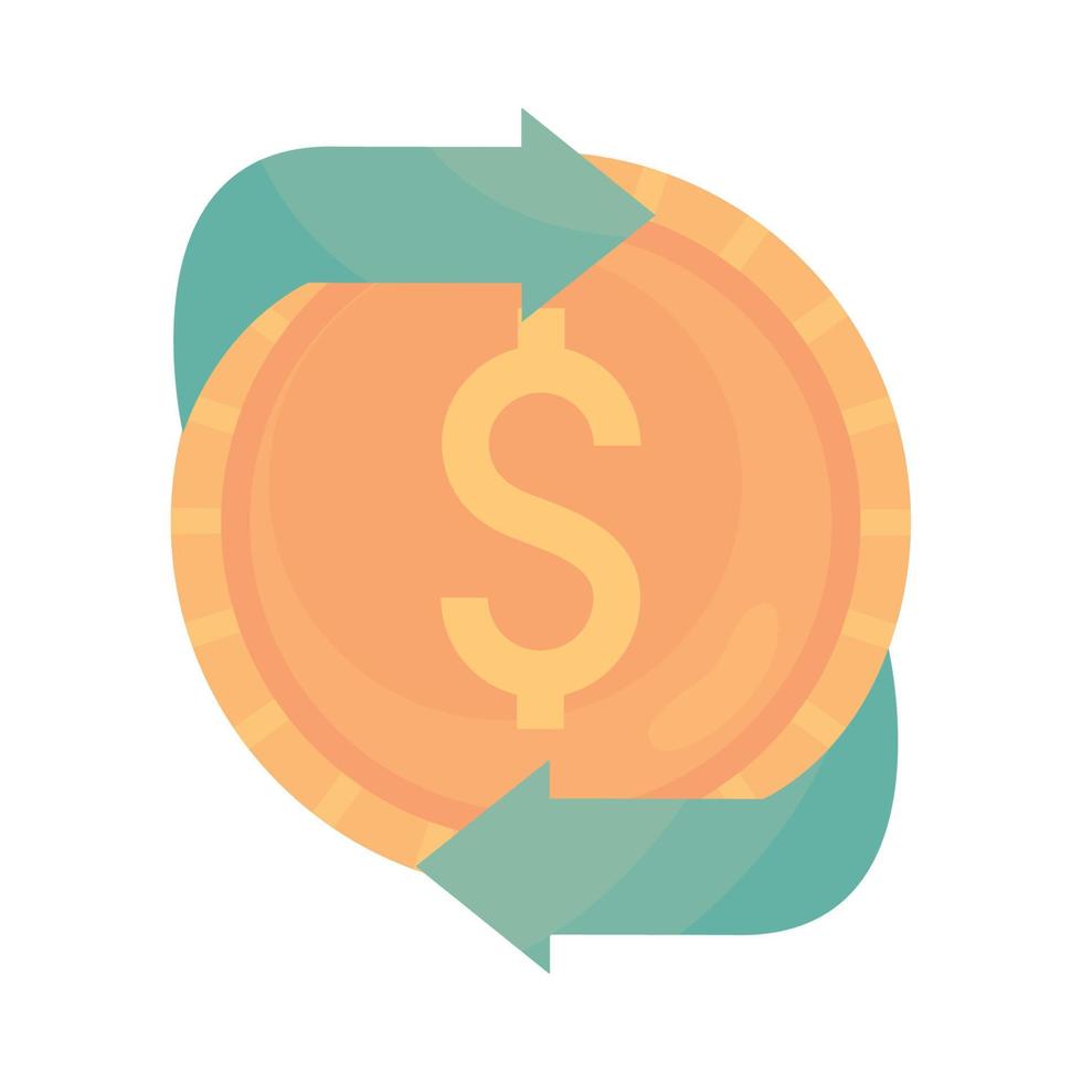 money income concept vector