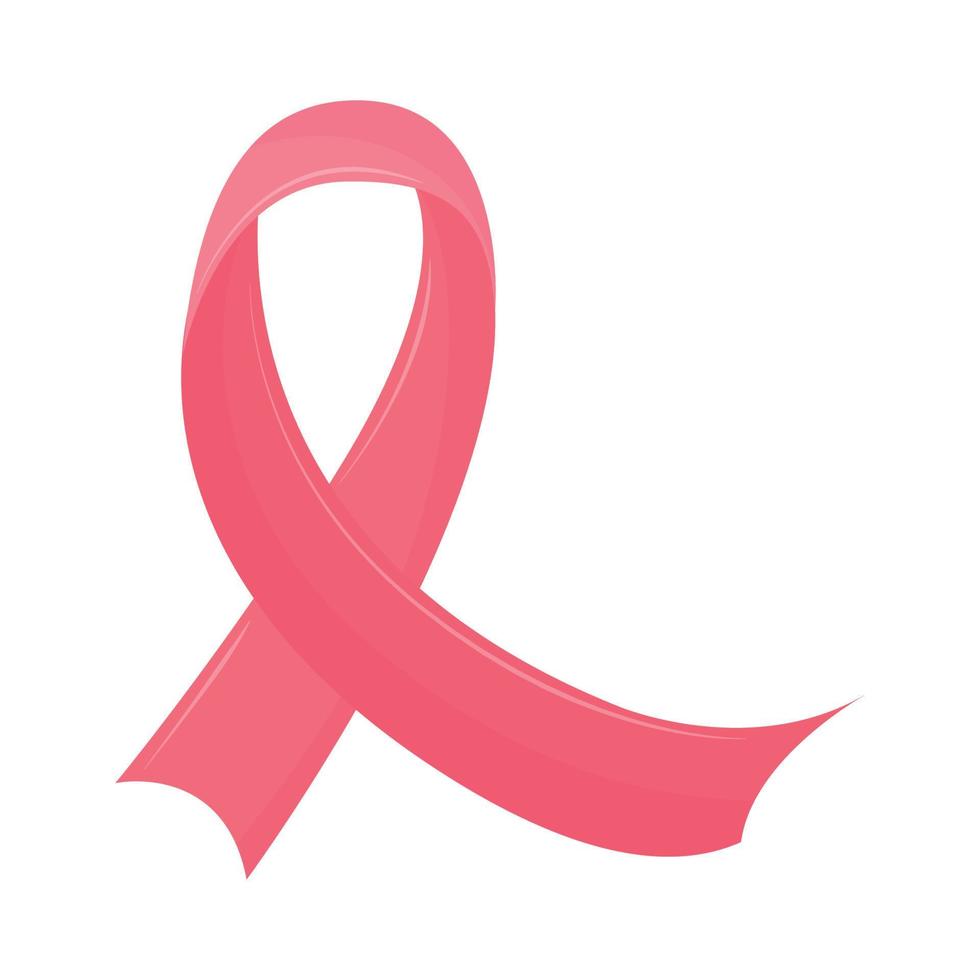 cinta de cáncer de mama vector