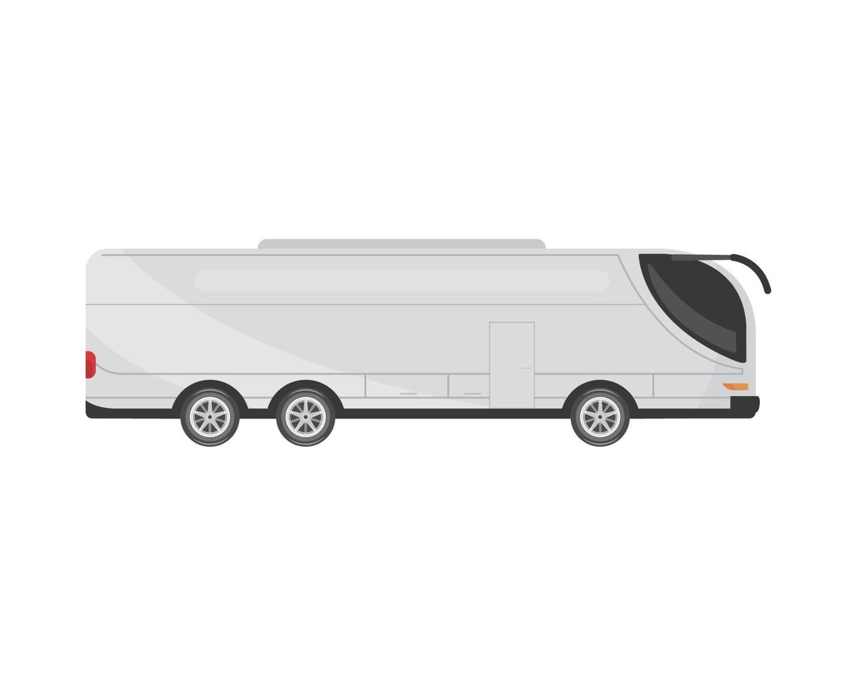 bus transport mockup icon vector