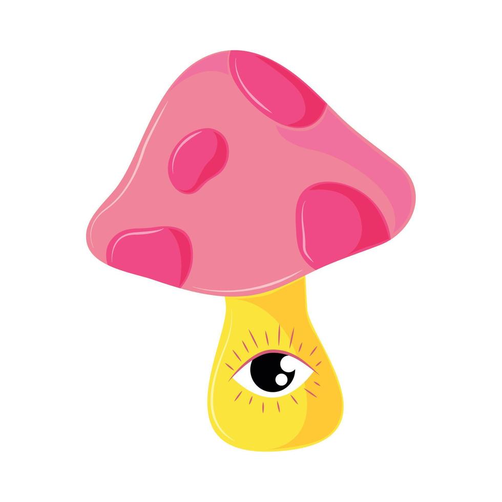 mushroom 90s modern 11485063 Vector Art at Vecteezy