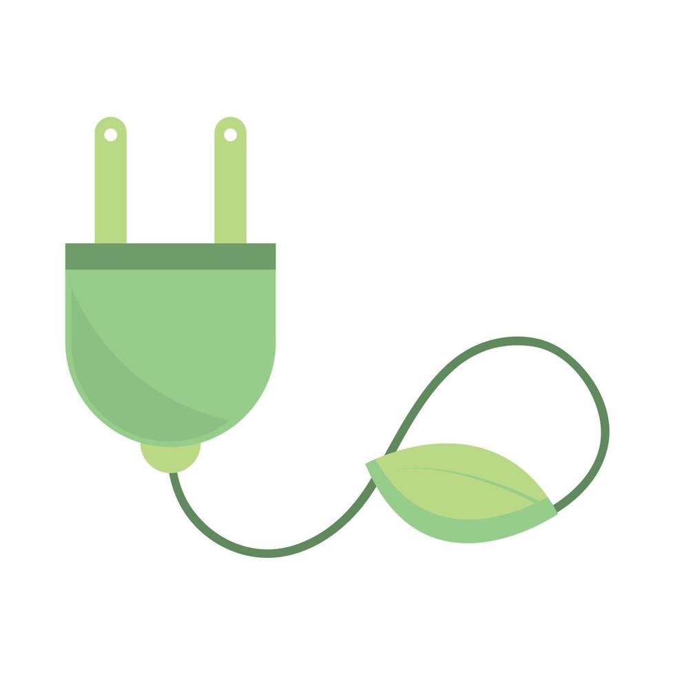 plug green energy vector