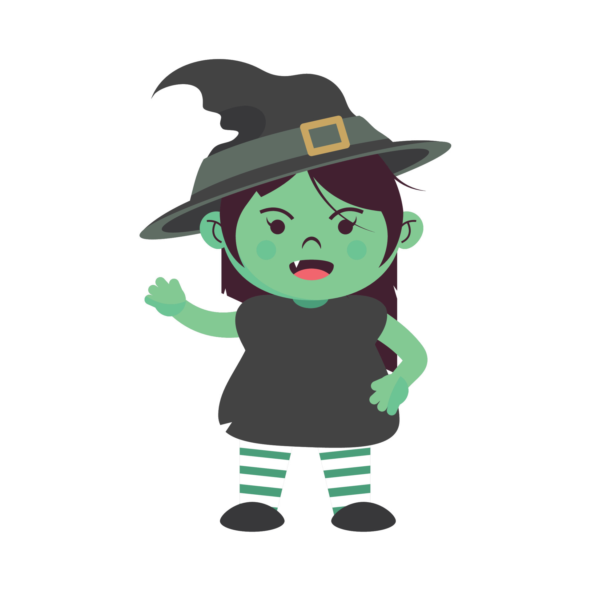 Witch Character Vector Art, Icons, and Graphics for Free Download