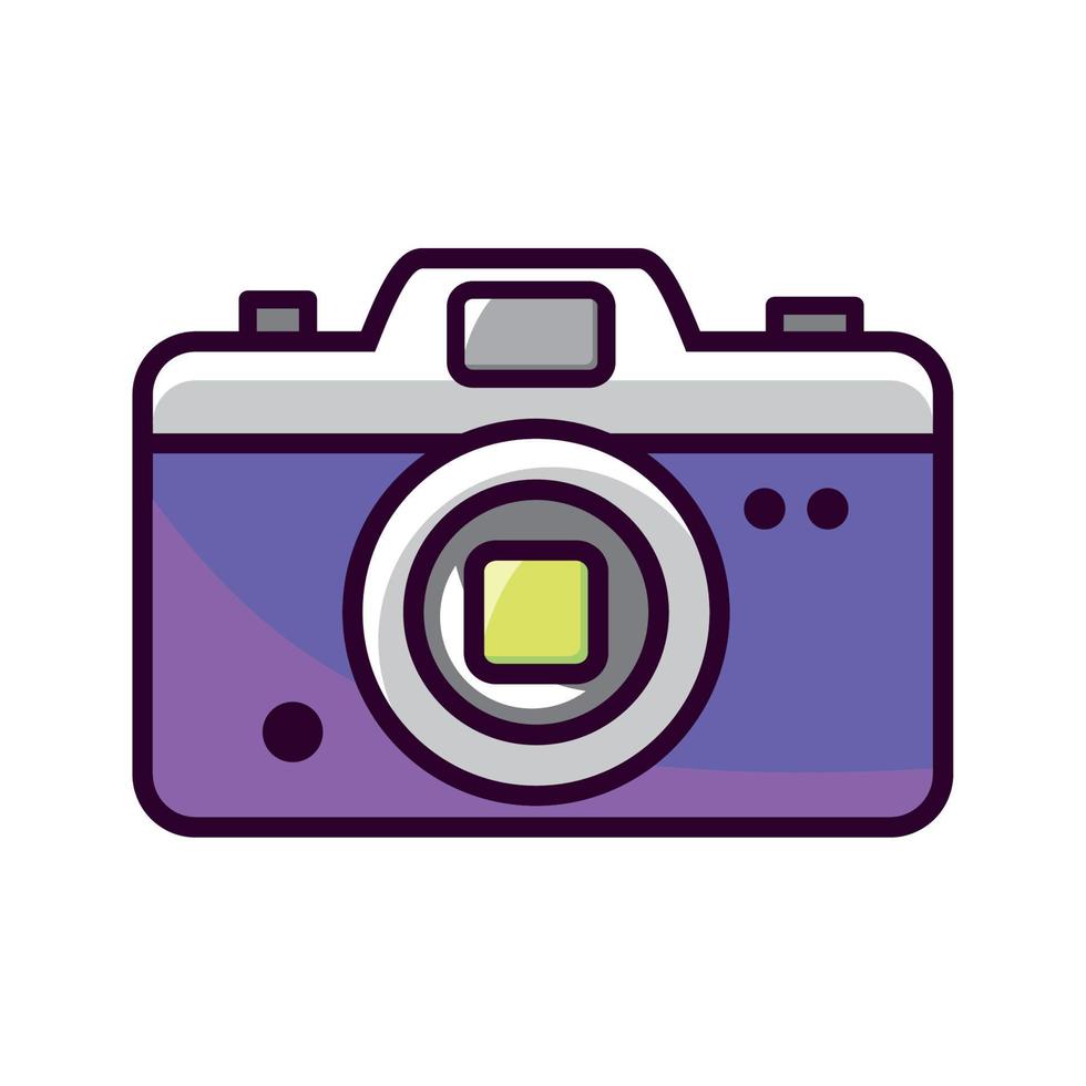 camera 90s modern style vector