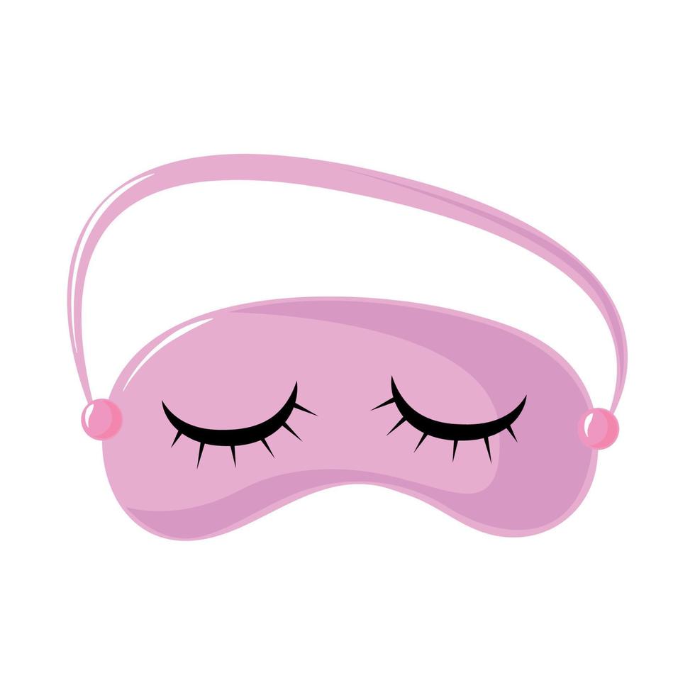 sleep mask icon vector