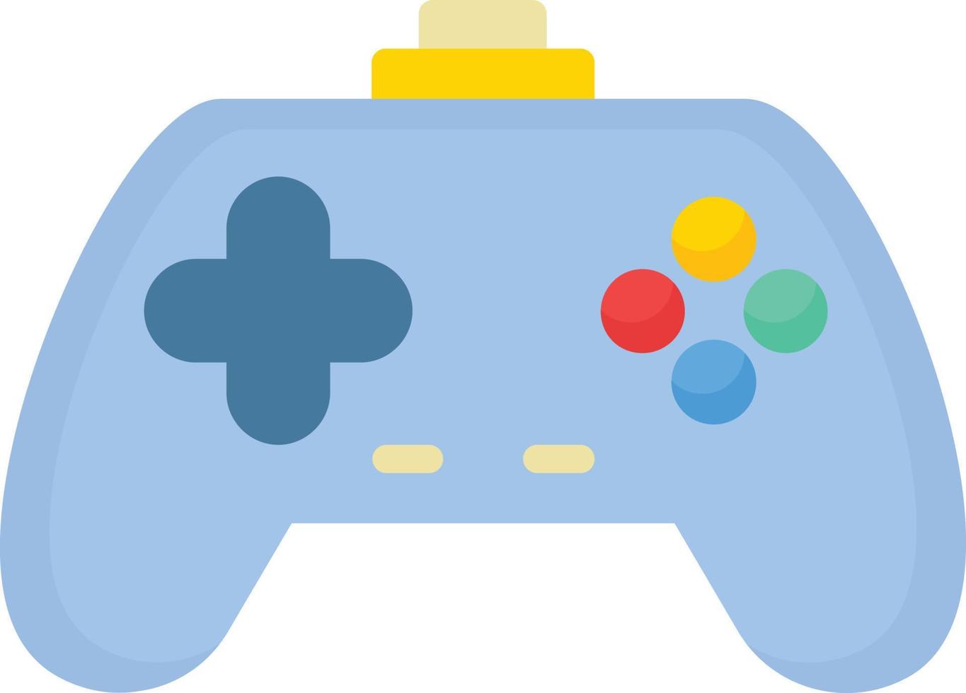 Game Pad Flat Icon vector