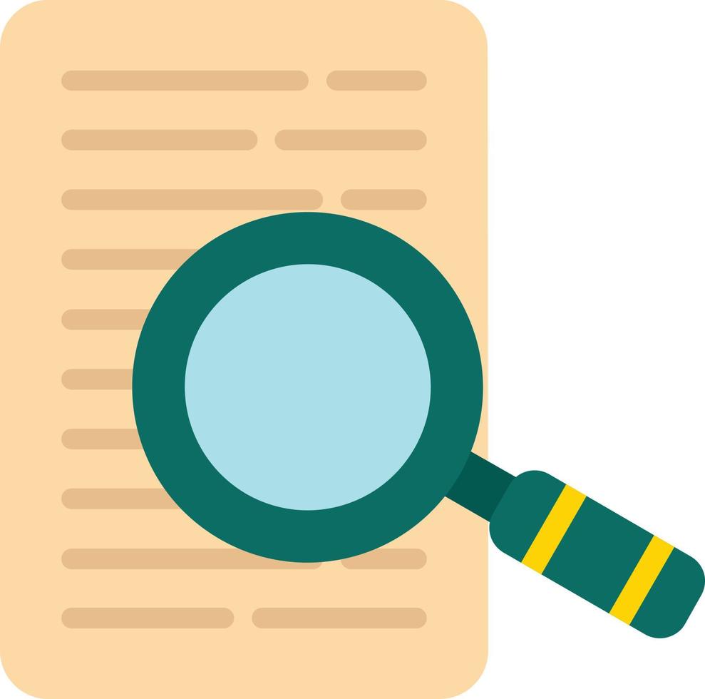 Search Flat Icon vector