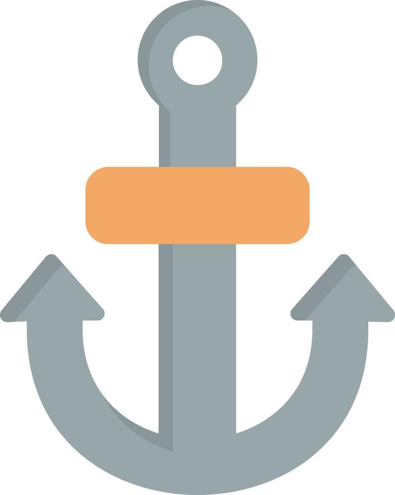 Anchor Flat Icon vector