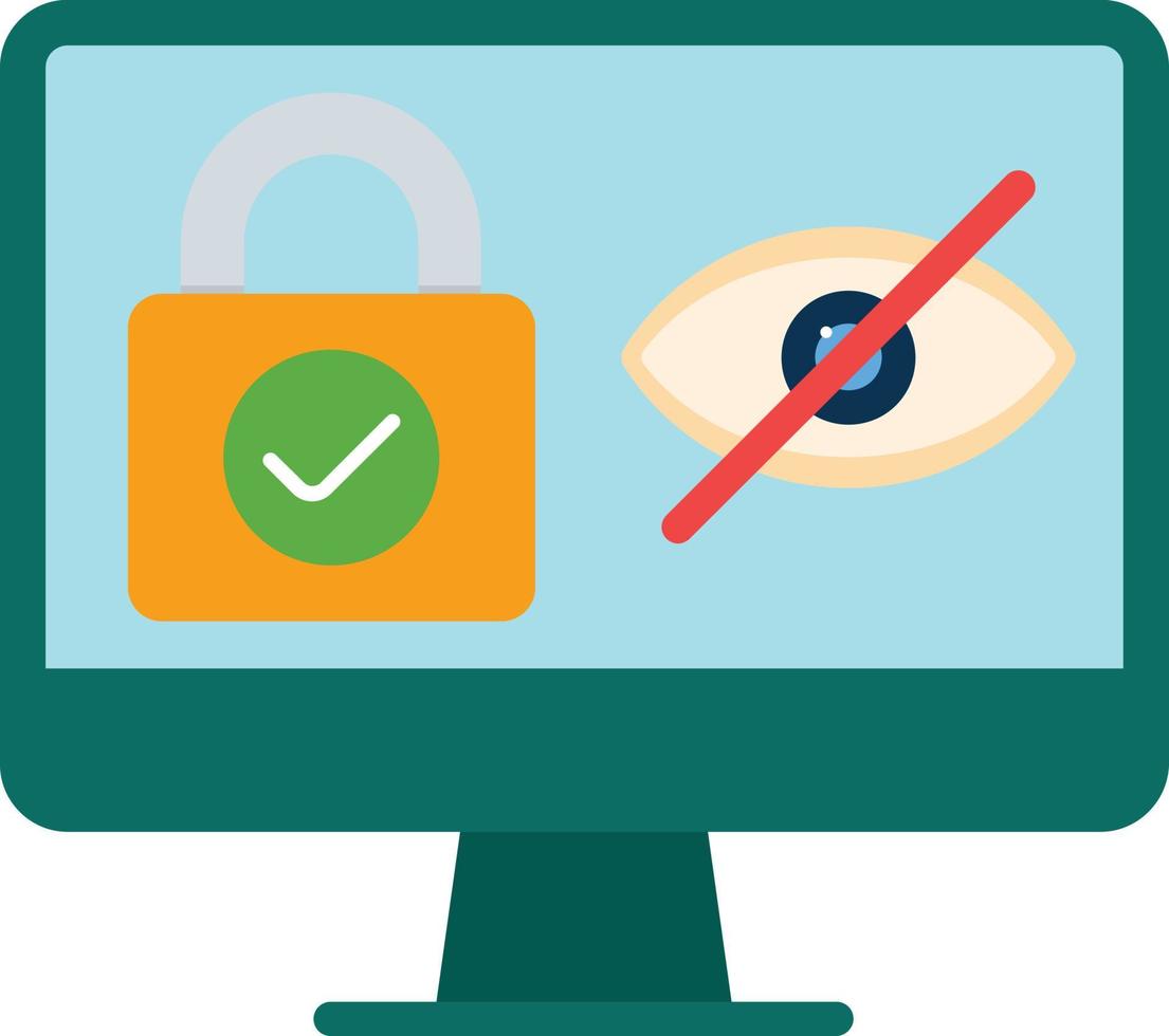 Parental Control Flat Icon vector