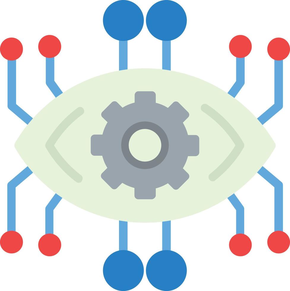 Implant Flat Icon vector