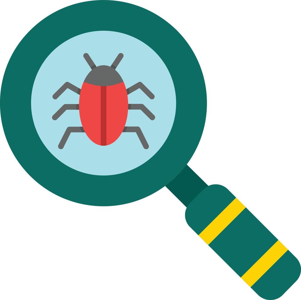 Magnifier Flat Icon vector