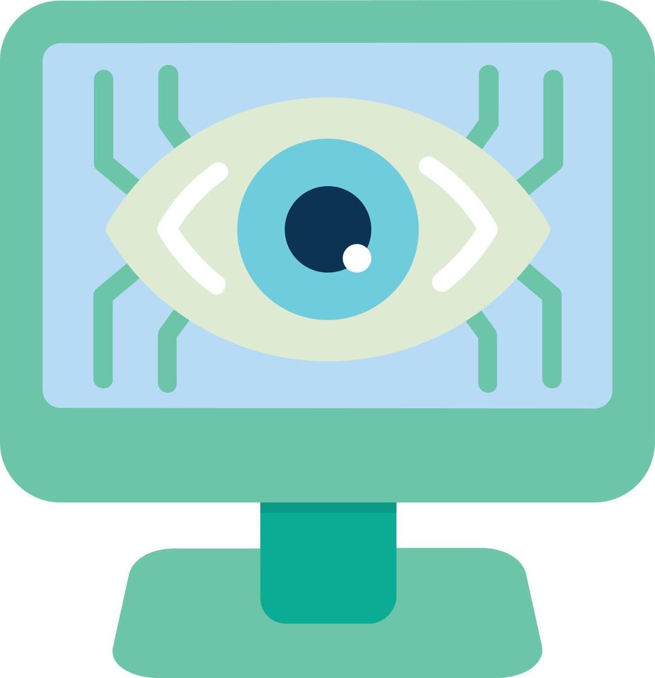 Eye Flat Icon vector