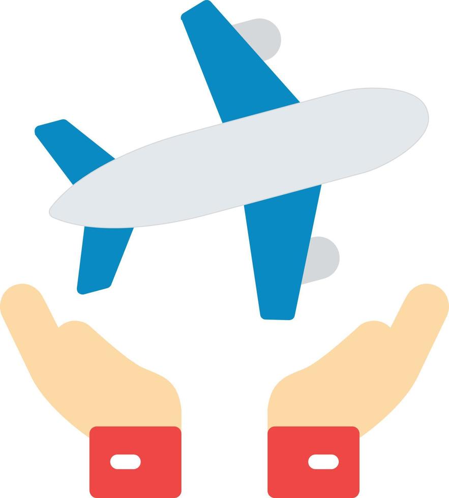 Travel Insurance Flat Icon vector