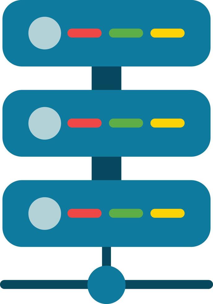 Server Glyph Icon vector