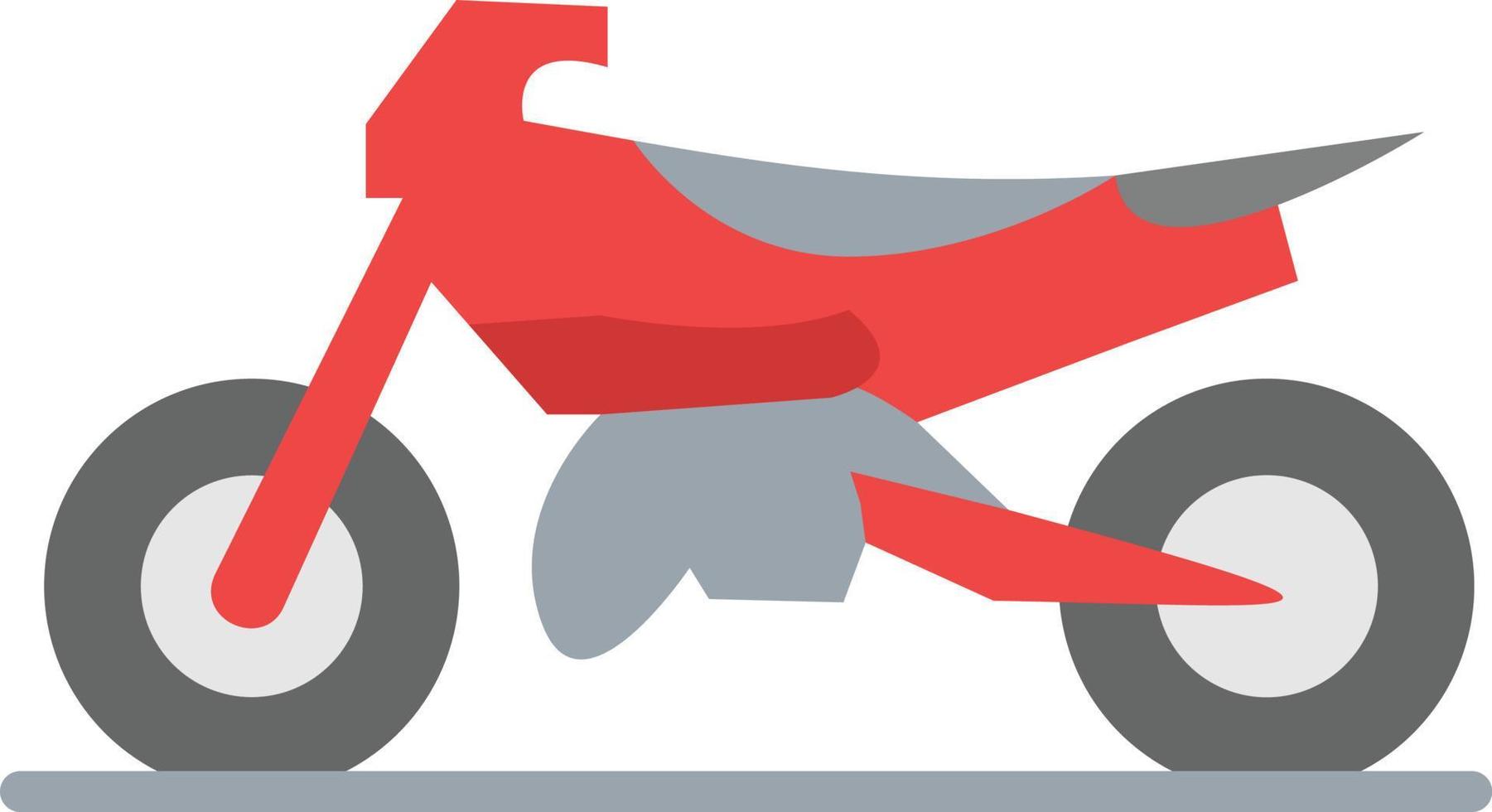 icono de bicicleta plana vector