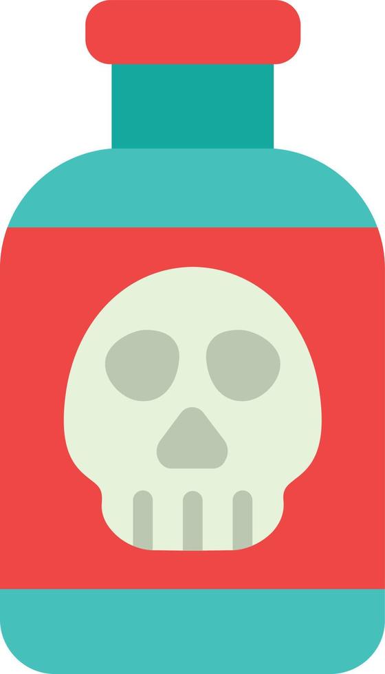 Poison Flat Icon vector