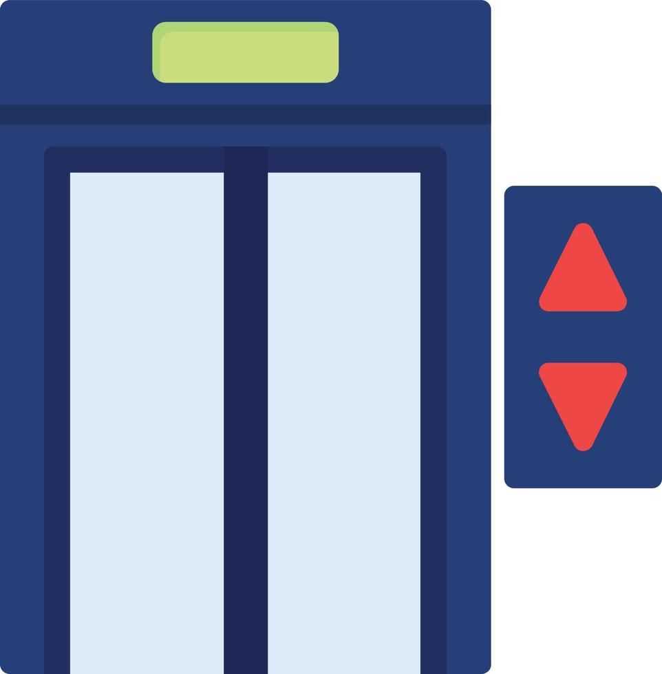 Elevator Flat Icon vector