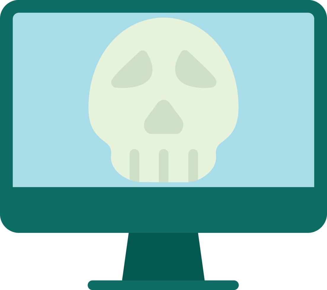 Malware Flat Icon vector