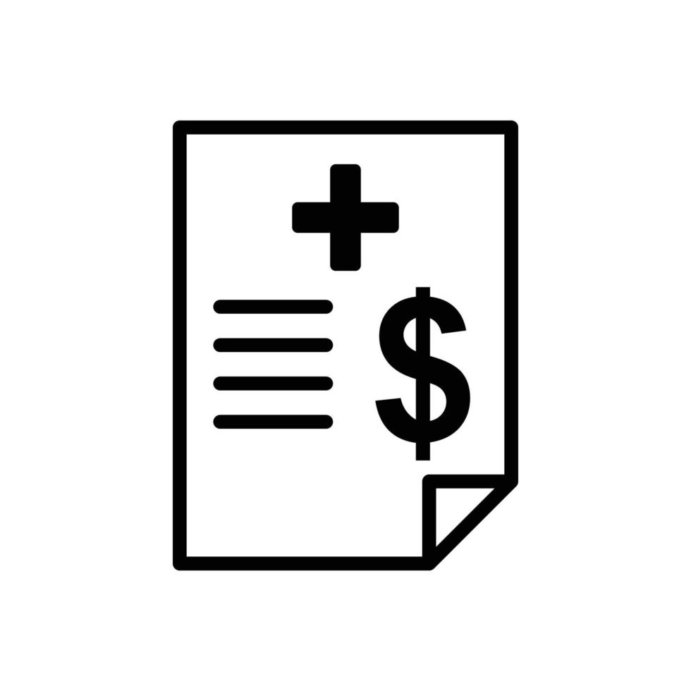 bill icon vector design template