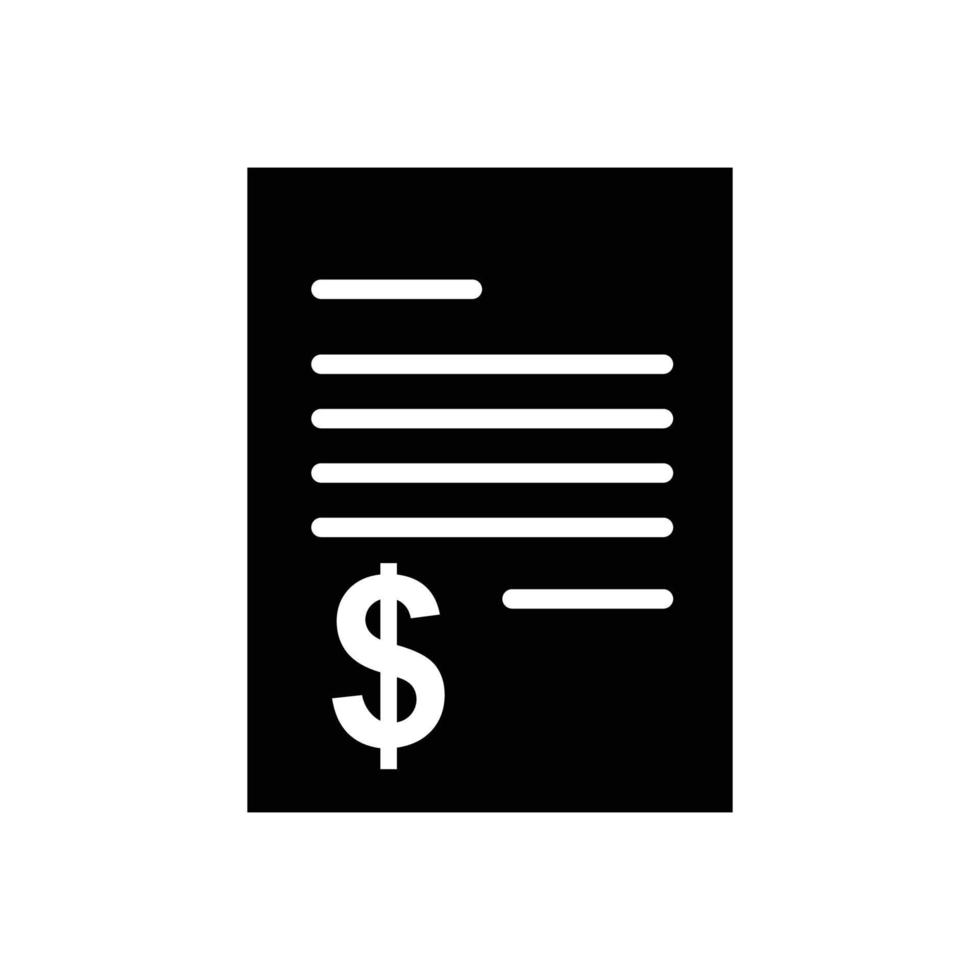 bill icon vector design template