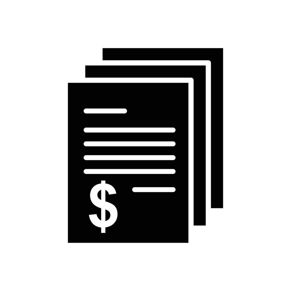 bill icon vector design template