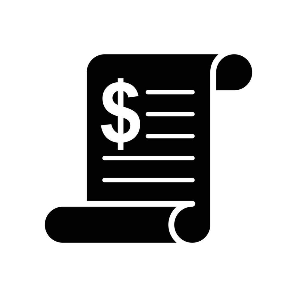 bill icon vector design template