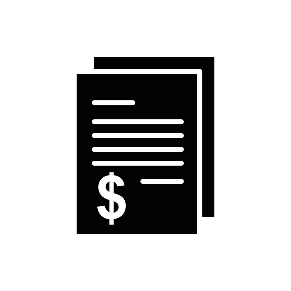 bill icon vector design template