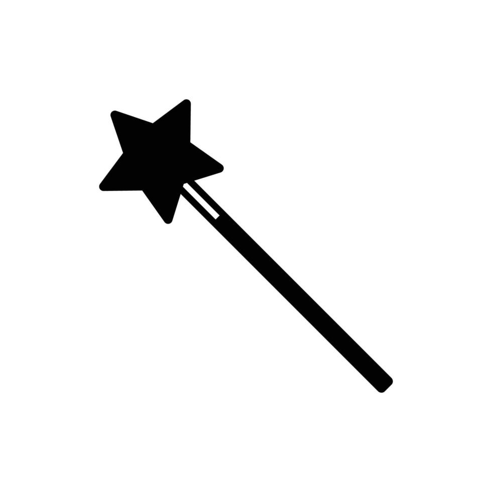 magic wand icon vector design template