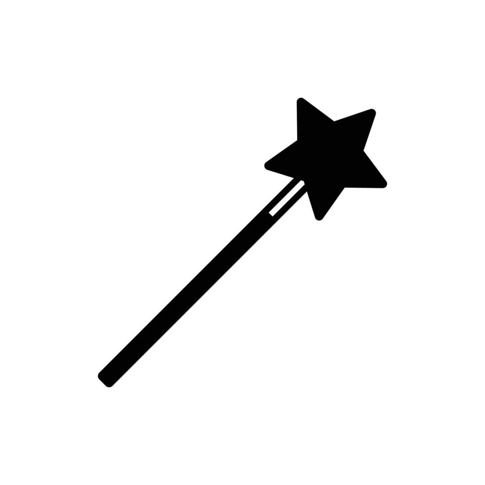 magic wand icon vector design template