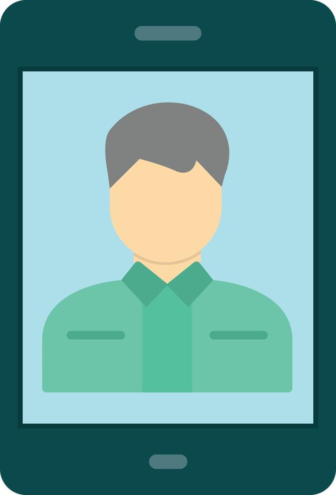 User Glyph Icon vector