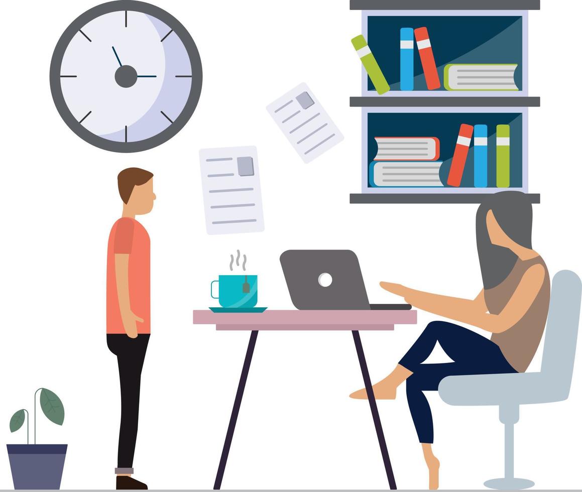 Meting Vector Illustration