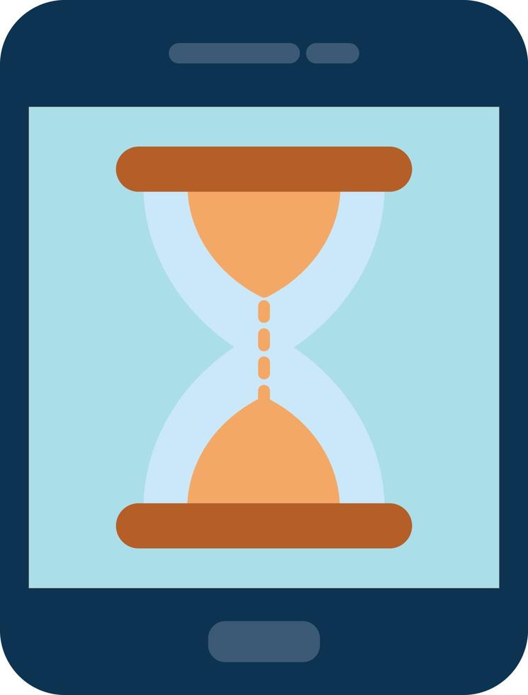 Hourglass Flat Icon vector